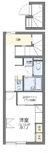 レオパレスピアチェーレ【2階】の間取り