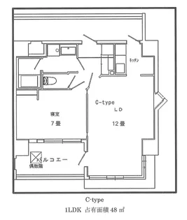 ラヴィノールヒルズ【1階】の間取り