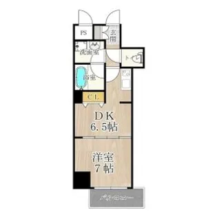 BGC難波タワー【9階】の間取り