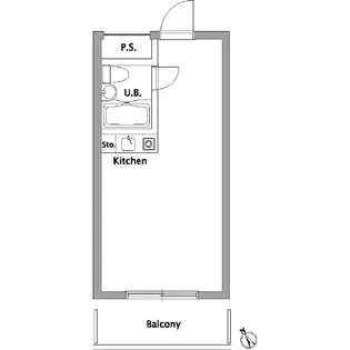 シルバーストーン三軒茶屋【4階】の間取り