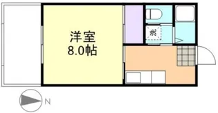 コーポ青江【2階】の間取り