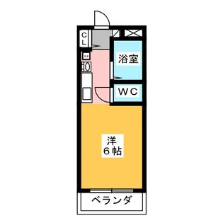 東京都八王子市小比企町【マンション】の間取り