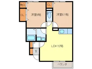 ソフィアコート【1階】の間取り