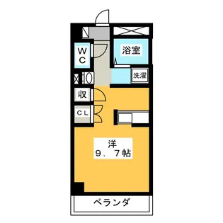 シュプレ・モンターニュ【3階】の間取り