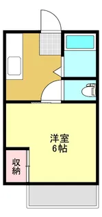 シルクハイツA【1階】の間取り