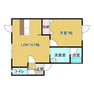 あじさいII【1階】の間取り