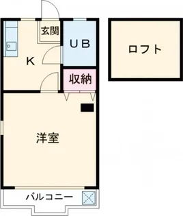 セレソローサB【2階】の間取り