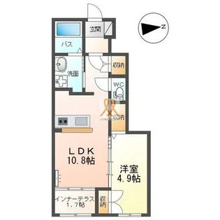 福島県郡山市富久山町久保田【アパート】の間取り