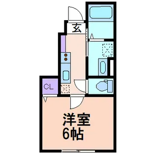 RiverainIII(リバレインIII)【1階】の間取り