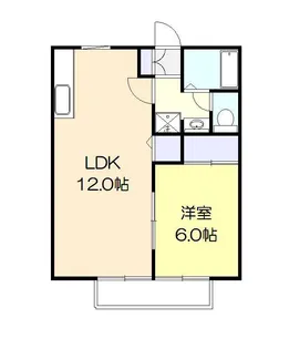 アボンリー【2階】の間取り