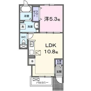 東京都立川市西砂町6【アパート】の間取り