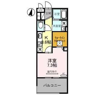 Resilience【1階】の間取り