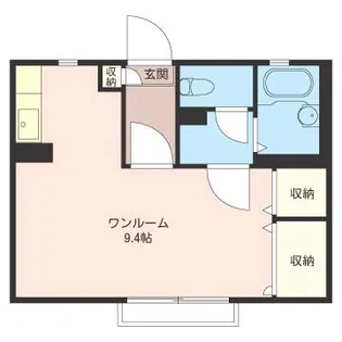 リヴェール坂戸【2階】の間取り