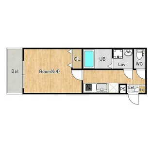 ジーメゾン海老名門沢橋エテルノ【2階】の間取り