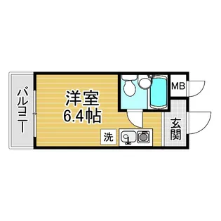 ダイドーメゾン岡本【3階】の間取り