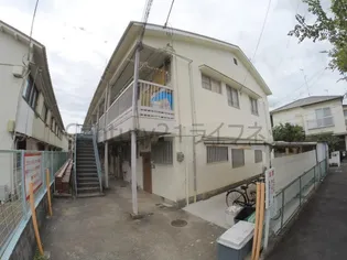 ぴーすアパート【2階】の外観