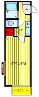 ウェルカム【2階】の間取り