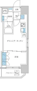 レジディア蒲田プレイス【8階】の間取り