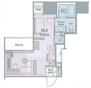 東京都新宿区四谷4【マンション】の間取り