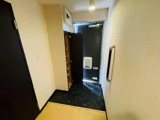 レオネクストラヴィエベル【1階】の玄関