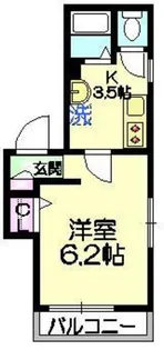 メゾンソレイユ【1階】の間取り