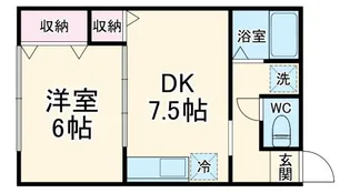 遠山ビル【3階】の間取り