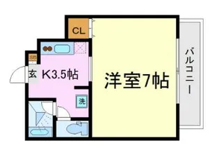 うしマンション【4階】の間取り