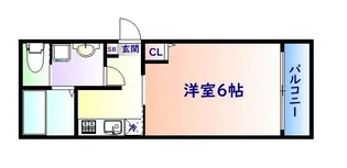 ガーデンパーク八本松A【1階】の間取り