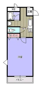 ハイツ21【3階】の間取り