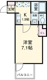 東京都葛飾区四つ木1【アパート】の間取り