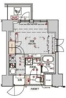 東京都八王子市八日町【マンション】の間取り