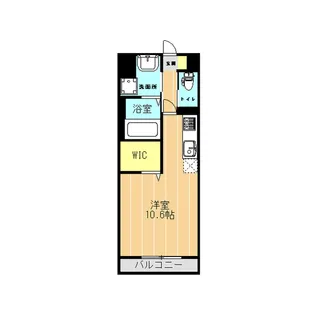 1Rの間取り画像