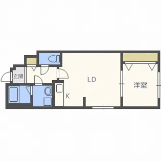 ラプレッツアグルーN12【3階】の間取り