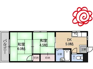 コーポ村井【3階】の間取り