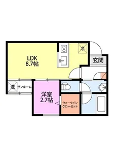 アルバ【1階】の間取り