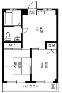 PLAISIR【3階】の間取り