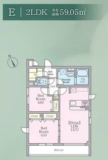 (仮称)阿佐谷南1丁目マンション【2階】の間取り