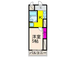 アンフィニィ西町【3階】の間取り