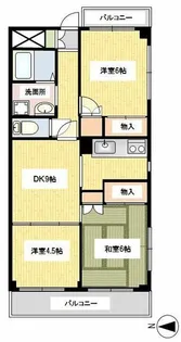 グランノアール光が丘【2階】の間取り