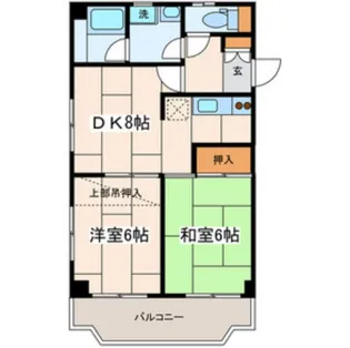 アクロス8【2階】の間取り