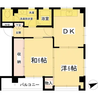 やまとみビル【2階】の間取り