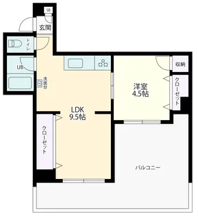 スペースファイブ【5階】の間取り