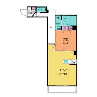 Lien栄町【1階】の間取り