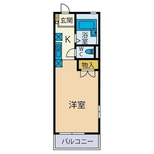 ウィステリア2【2階】の間取り