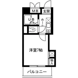 アンタンテ7th【10階】の間取り