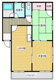 キャロット【1階】の間取り