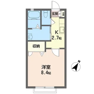 カサヴェルデ【2階】の間取り