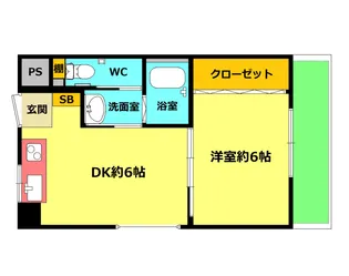 メティス有馬【3階】の間取り