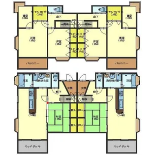 熊本県熊本市北区龍田陳内2【一戸建】の間取り