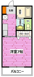 セジュール高志 B棟【2階】の間取り